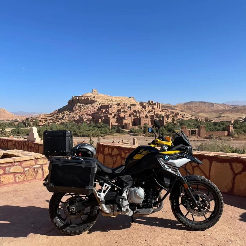 Voyage moto Maroc BMW